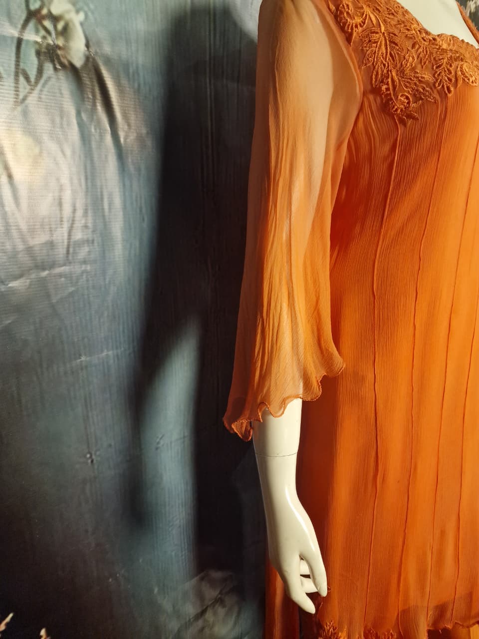 Orange cutwork