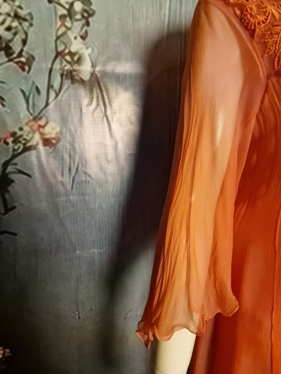Orange cutwork
