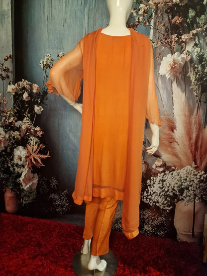Orange cutwork