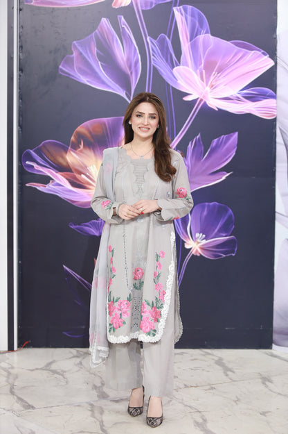 Grey Kari (Unstitched)