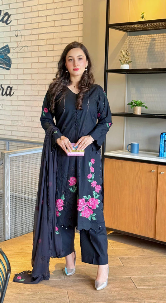 Black Kari (Unstitched)