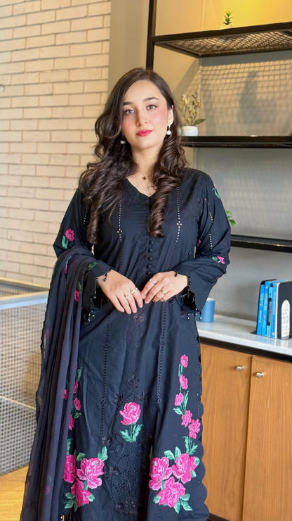 Black Kari (Unstitched)