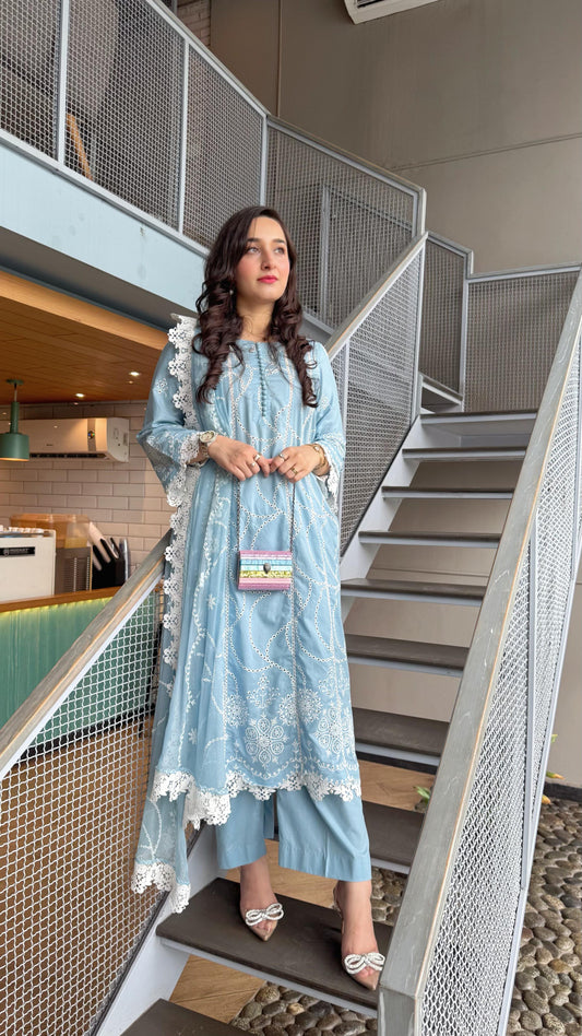 Blue Kari (Unstitched)