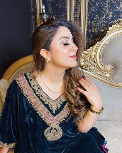 Dori Work Kaftan Teal