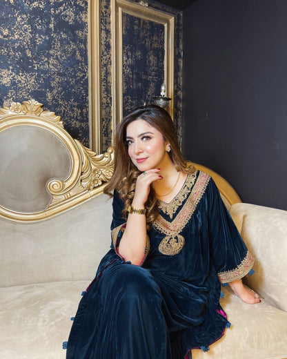 Dori Work Kaftan Teal