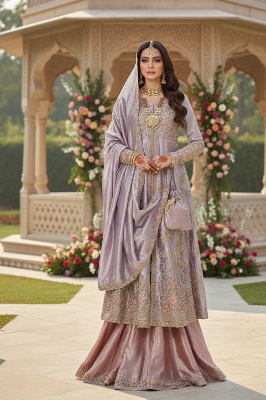 Lilac Bridal Set