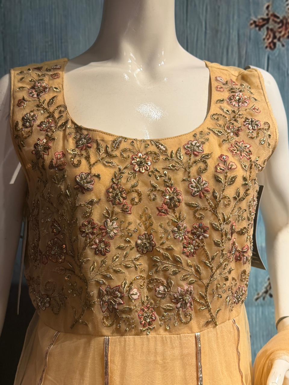 Beige handwork