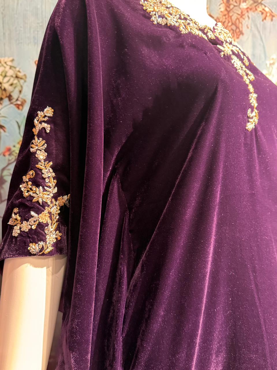Indigo kaftan