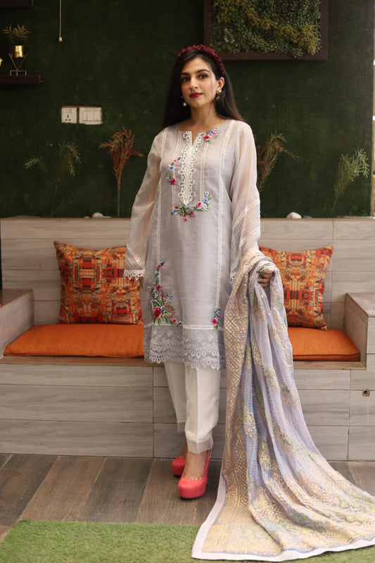 Mid-Summer's Dream (Mauve)  Dupatta