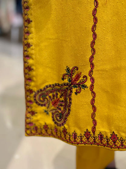Mustard Karandi Set