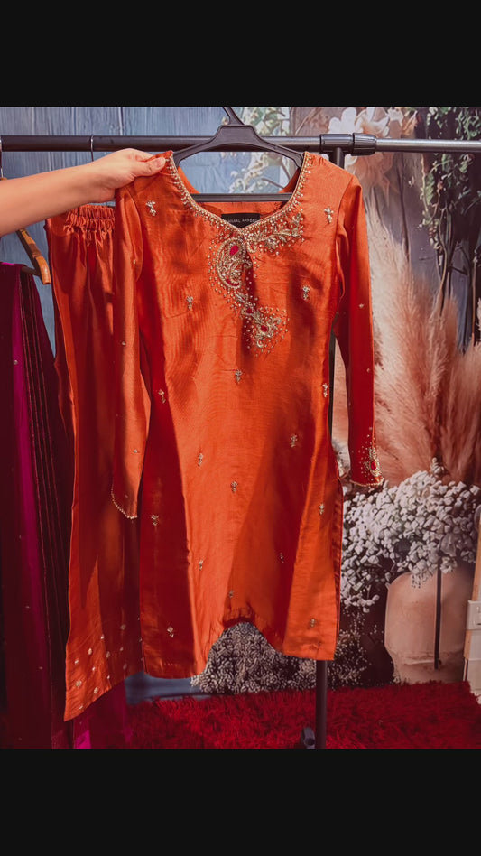 Burnt Orange Chic