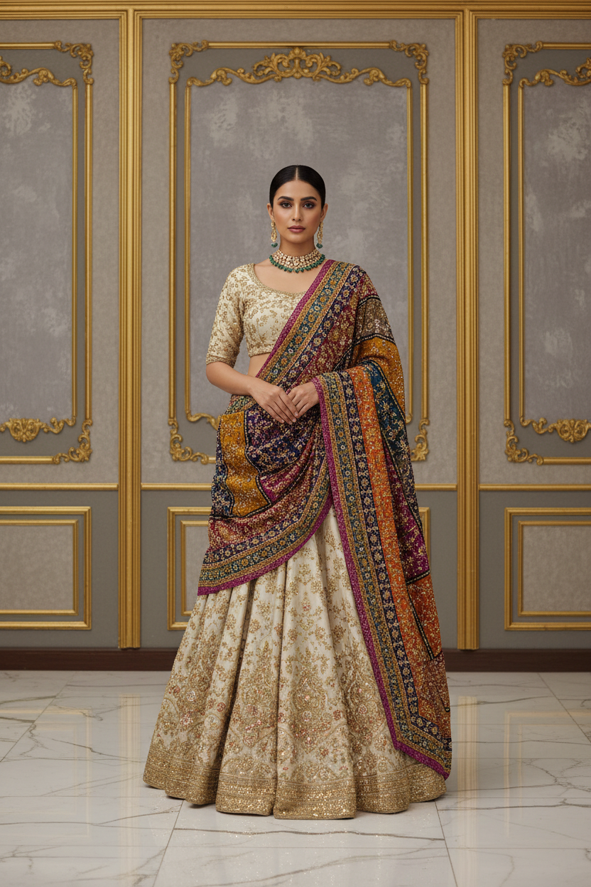 Rangoon Kaamdani — Bridal Drape Editorial